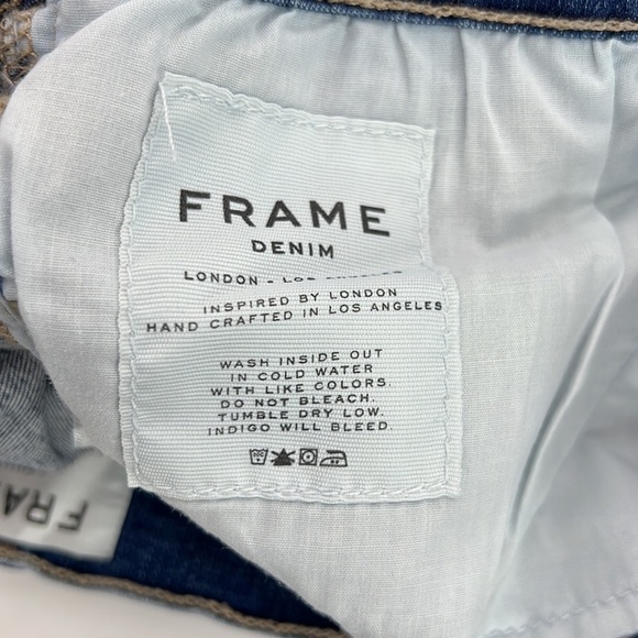 Frame Le Skinny de Jeanne Culver Jegging Jeans 32 - Picture 9 of 10
